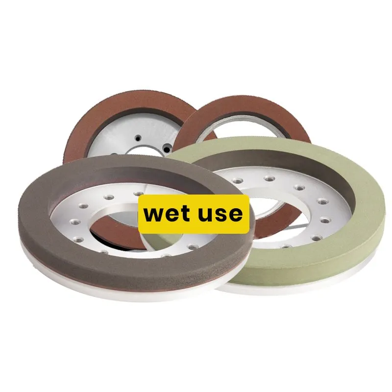Ceramic Wet Use Resin Diamond Squaring Wheel