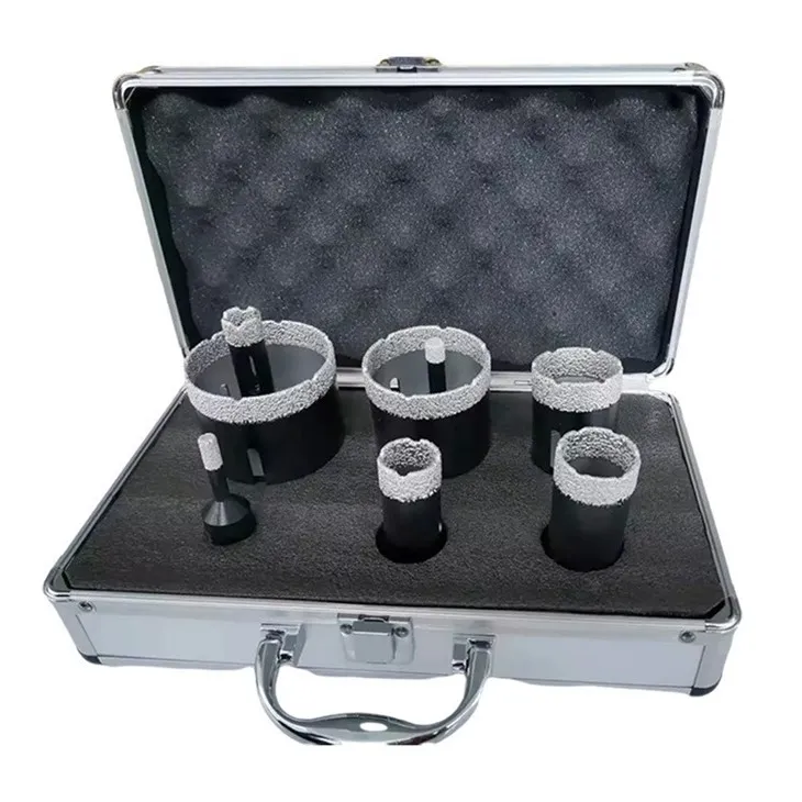 Diamantkernebor med aluminiumskasse