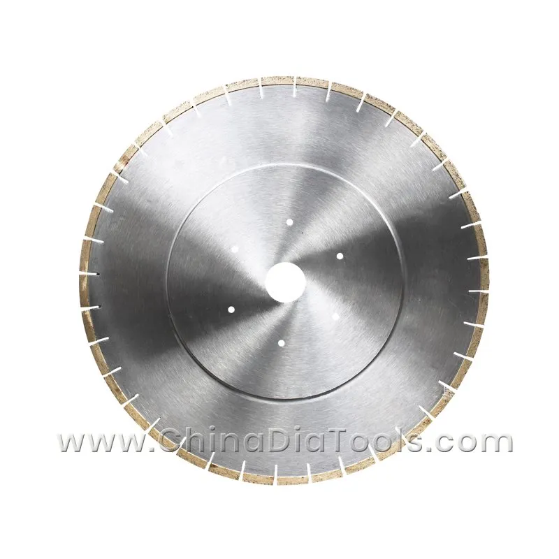 Vandret skærende diamantsavklinge