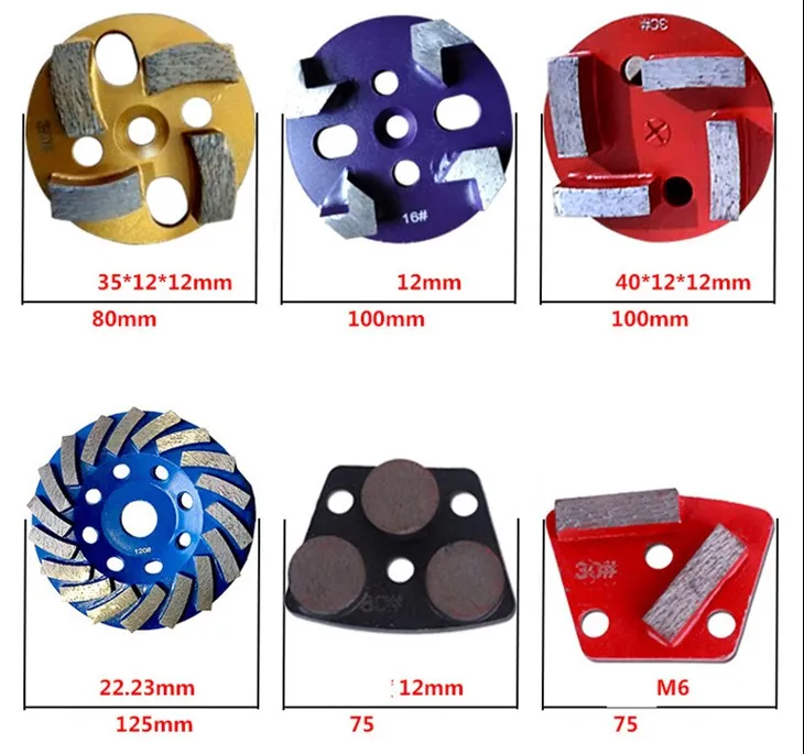 Forstærket betonslibeblok